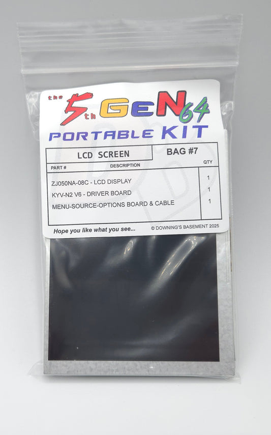 Replacement - Bag #7 - LCD Display & Driver Board