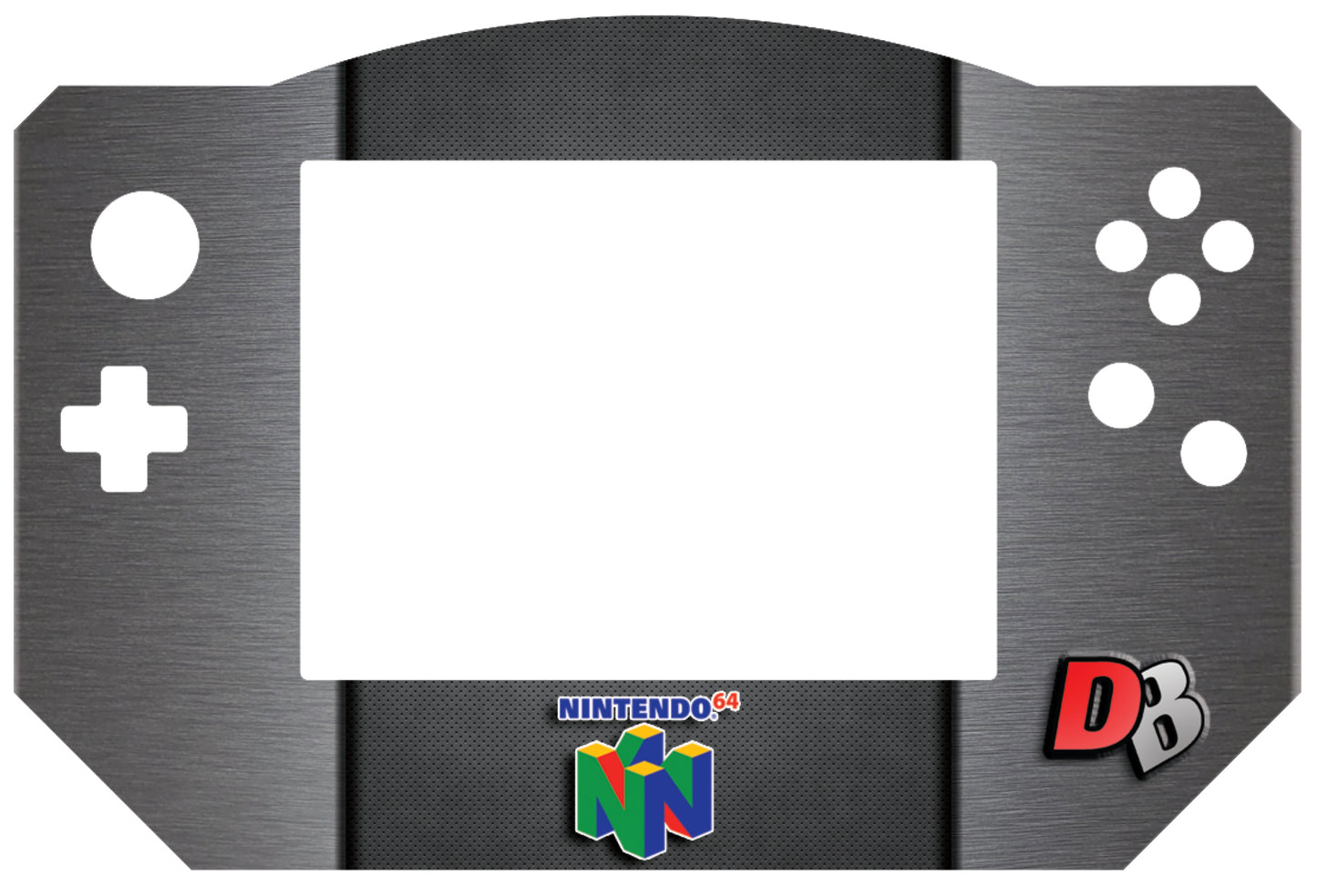 Replacement - Front Face Decal - The "OG" Brushed Aluminum